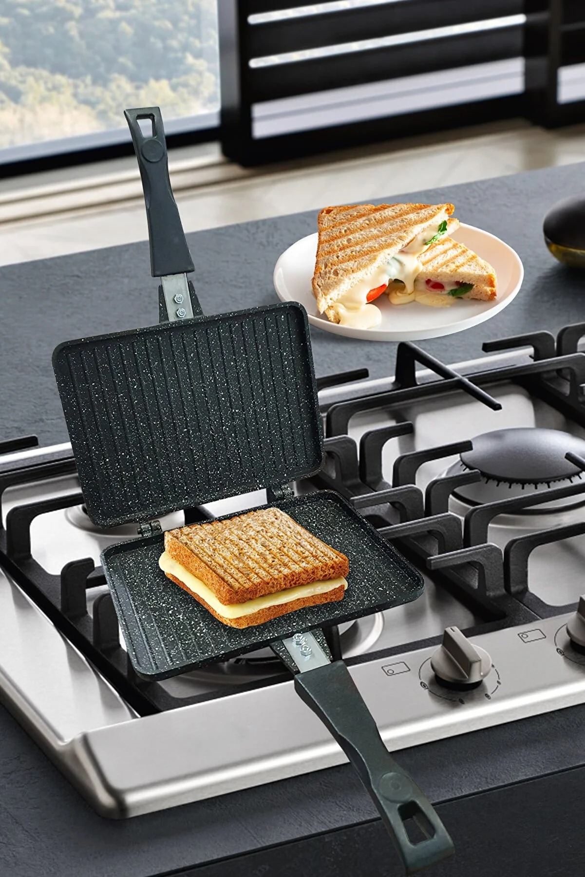 Granite Casting Hand Toaster