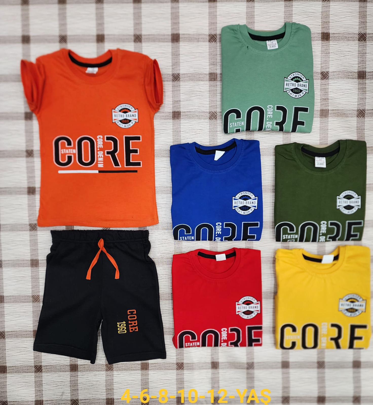 Boy shorts set