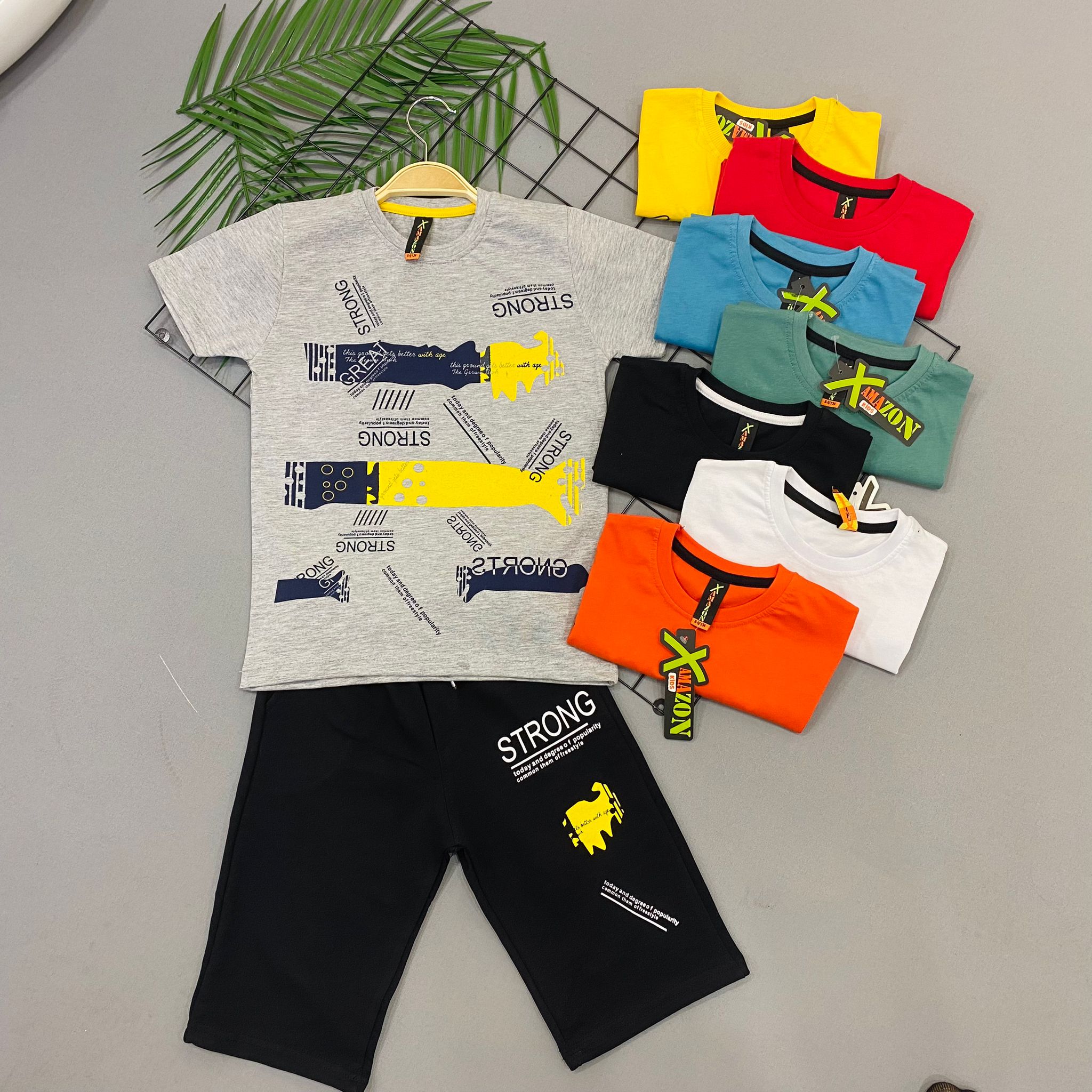 Boy shorts set