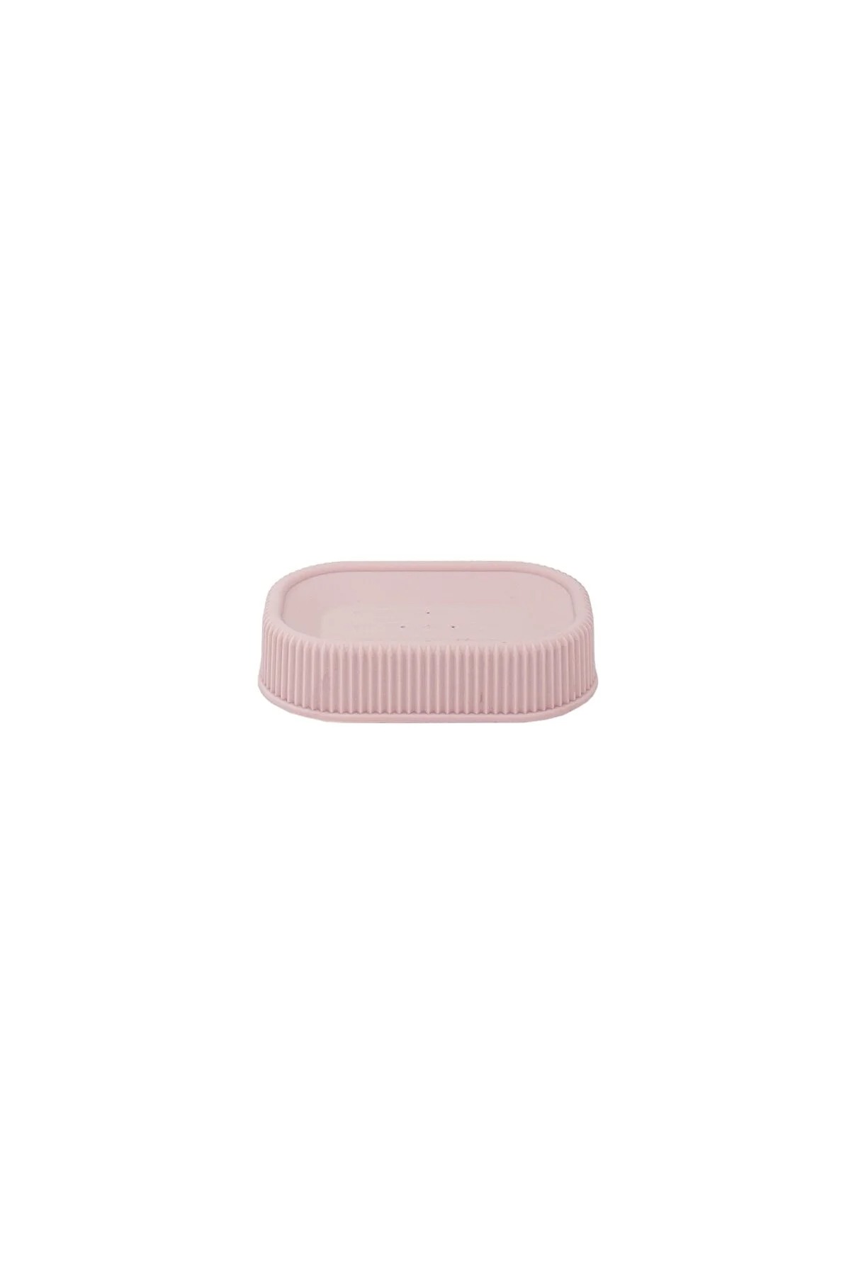 Striped Bathroom Accessory Set Pink